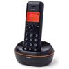 Telefono Cordless SAIET TREND Nero/Arancio